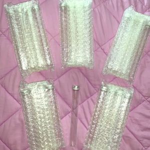 Set of 20 45ml Clear Glass Vials